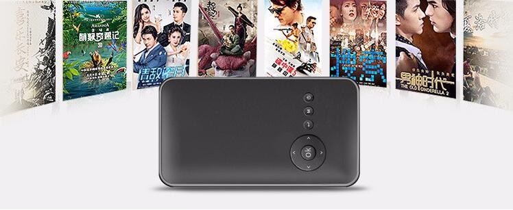 Mini Projector RK3128 Quad Core Android 5.1 System 1+16GB Smart Projector