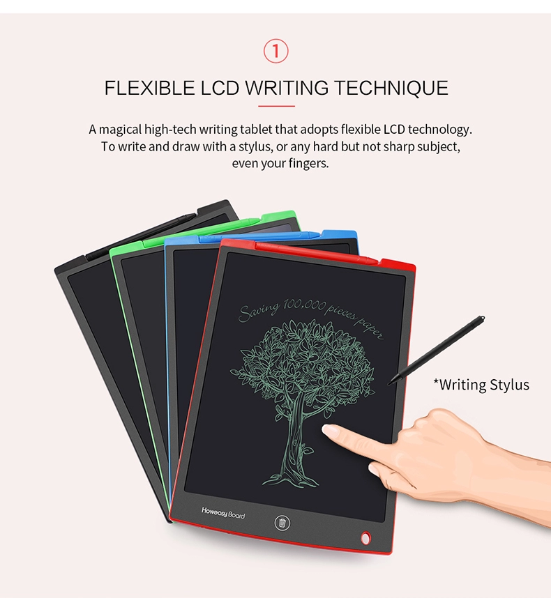 12 Inch LCD Kids Writing Board