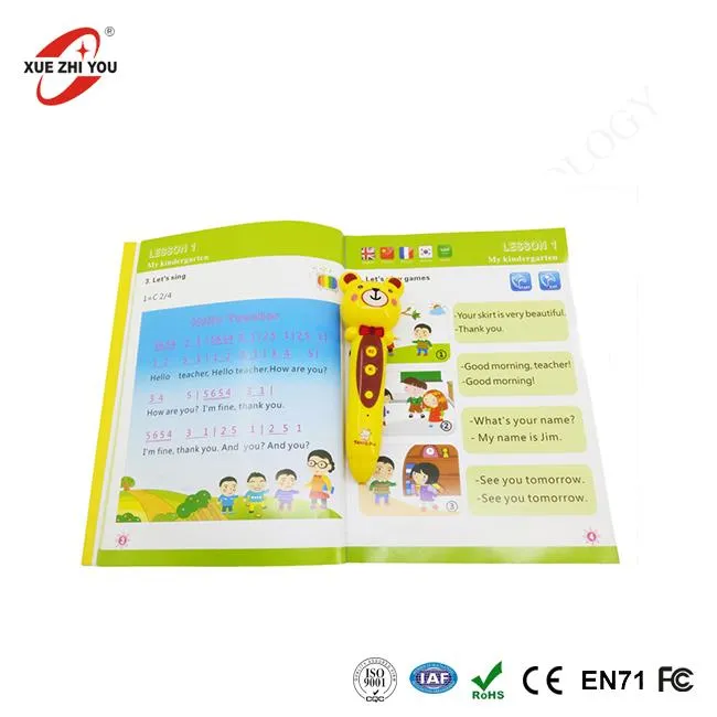 ילדים צעצוע חכם קריאה עט וספרים