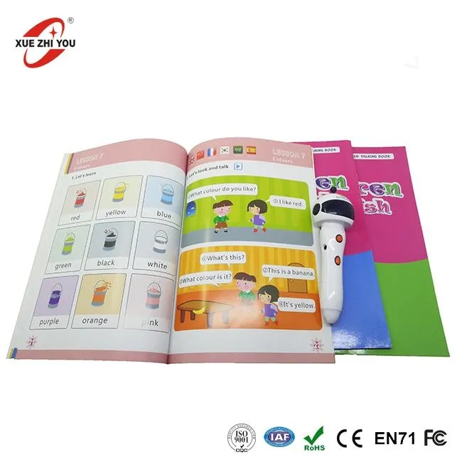 צעצוע חינוכי לגעת ולקרוא עט