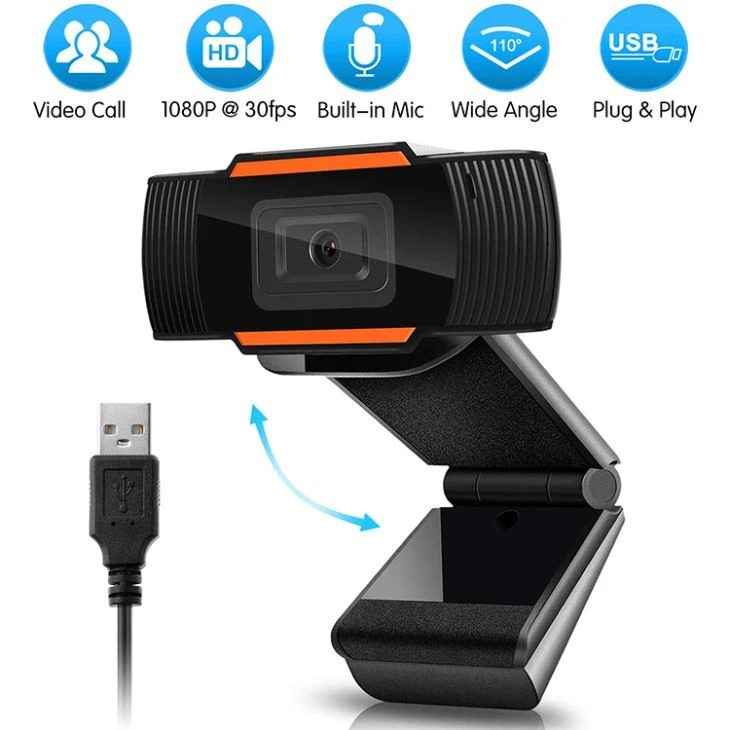 110 Degrees Wide-Angle 30fps HD 1080P Webcam USB Computer Camera 110 Degrees Wide-Angle 30fps HD 1080P Webcam USB Computer Camera