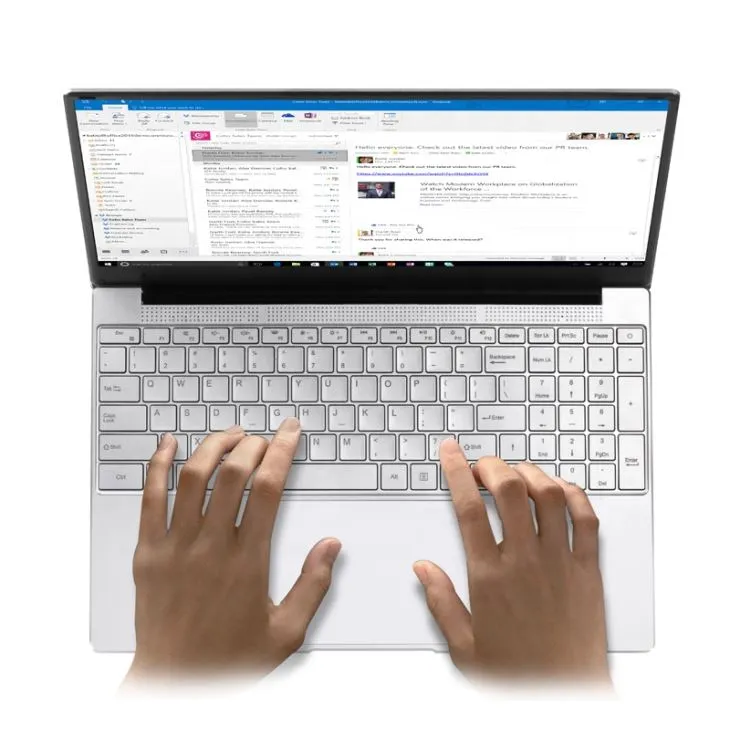 חדש 15.6 על אינטל J3455 8G 256G/512 שב ס 1920 * 1080 מחשב נייד