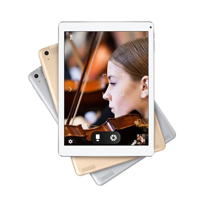 64GB 9.7 אינץ 'מסך תצוגה קיבולי כפול אתחול אנדרואיד 9.0 Tablet PC MTK X20 4GB RAM Tablet PC עם שיחות