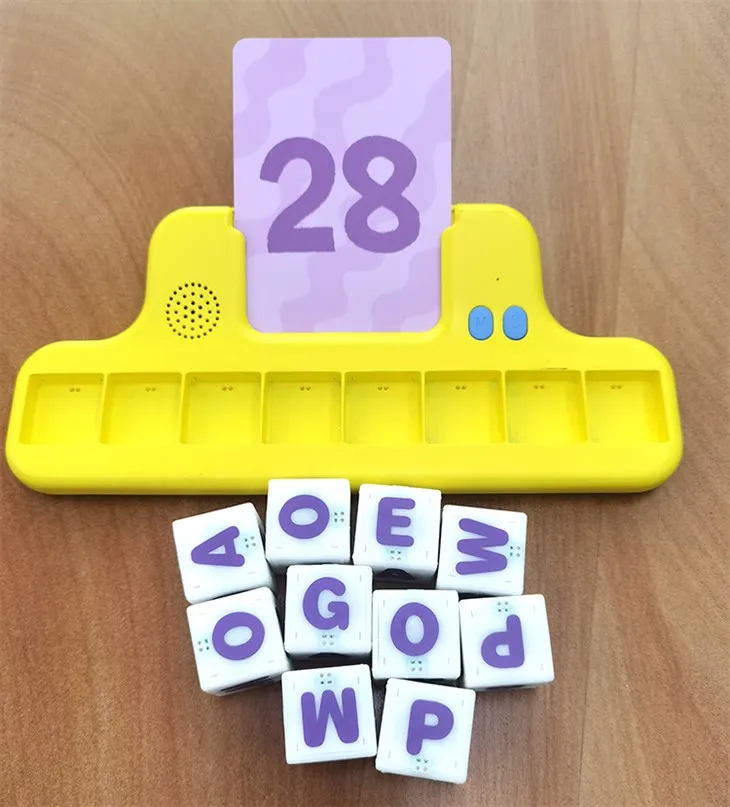 חינוך קריאת כרטיסי פלאש חוסמים צעצועים